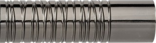 Rolls Neo Premium 35mm Wired Barrel Black Nickel Metal Finials (Pair)