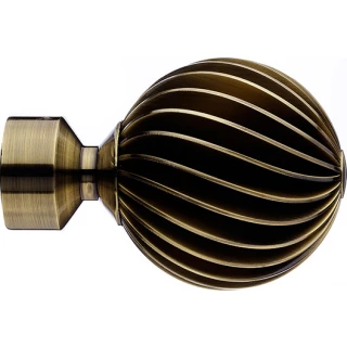 Integra Inspired Allure 35mm Burnished Brass Zara Finial