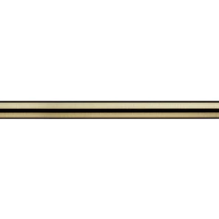 Integra Inspired 35mm 150cm Burnished Brass Metal Curtain Pole Only