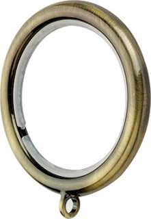 Integra Inspired Classik 35mm Burnished Brass Rings (Pack of 6)