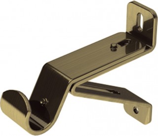 Integra Elements 28mm Antique Brass End Bracket