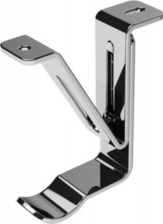 Integra Elements 28mm Chrome Top Fix Passover Bracket