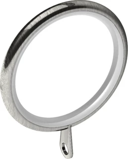 Integra Elements 28mm Satin Steel Rings (Pack of 4)