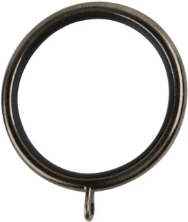 Museum Galleria 50mm Brushed Silver Lined Rings (Pack of 6)