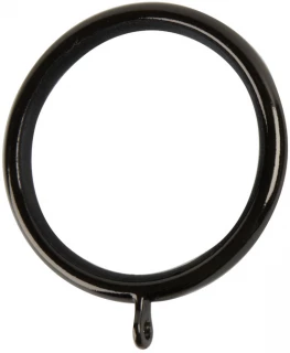 Museum Galleria 50mm Black Nickel Lined Rings (Pack of 6)
