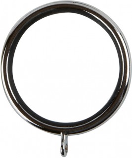 Museum Galleria 50mm Chrome Lined Rings (Pack of 6)