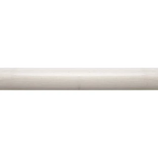 Rolls Modern Country 55mm Brushed Ivory Wooden Curtain Pole Only