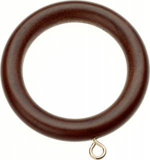 Swish Naturals 35mm Dark Walnut Rings (Pack of 4)