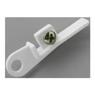 Swish Deluxe White PVC End Stop (Pack of 50)