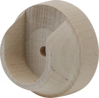 Rolls Unfinished 28mm Wood Recess Brackets (Pair)