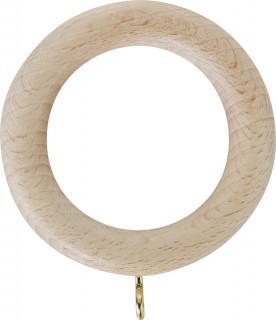 Rolls Unfinished 35mm Wood Rings (Pack of 4)