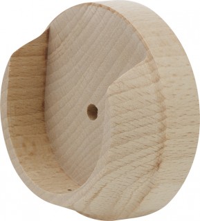 Rolls Unfinished 50mm Wood Recess Brackets (Pair)