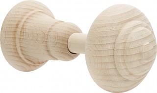 Rolls Unfinished 50mm Wood Large Holdback