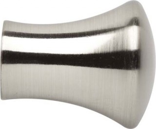 Rolls Neo 19mm Stainless Steel Trumpet Finials (Pair)