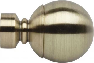 Rolls Neo 28mm Spun Brass Ball Finials (Pair)