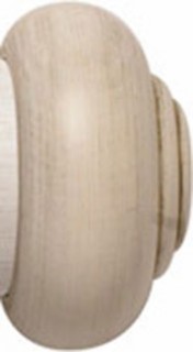 Rolls Modern Country 45mm Brushed Ivory Button Finial