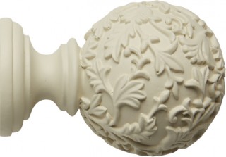 Rolls Modern Country 45mm Pearl Floral Ball Finial
