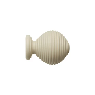 Rolls Modern Country 45mm Pearl Ribbed Ball Finial