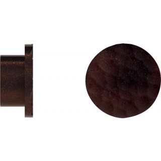Hallis Hudson Arc 25mm Bronze Hammered Disc Finial