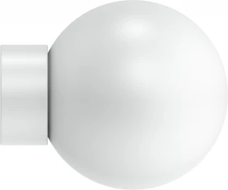 Hallis Hudson Arc 25mm China White Ball Finial