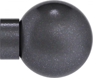 Hallis Hudson Arc 25mm Gunmetal Ball Finial
