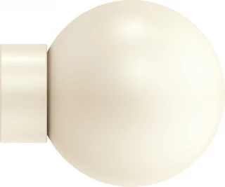 Hallis Hudson Arc 25mm Linen Ball Finial