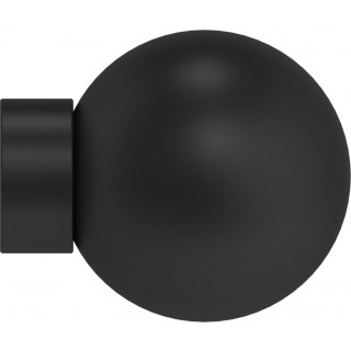 Hallis Hudson Arc 25mm Soft Black Ball Finial