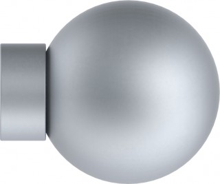 Hallis Hudson Arc 25mm Soft Silver Ball Finial