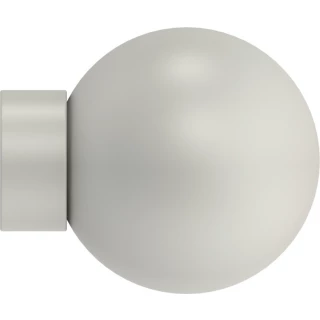Hallis Hudson Arc 25mm Warm Grey Ball Finial