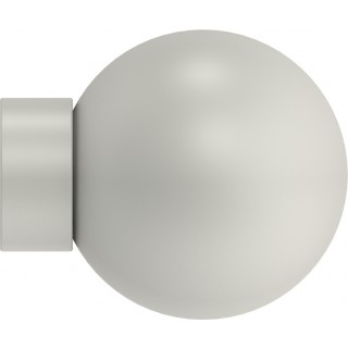 Hallis Hudson Arc 25mm Warm Grey Ball Finial