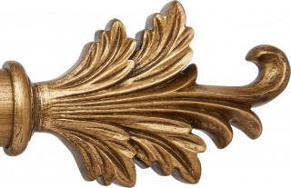 Hallis Hudson Ashbridge 45mm Baroque Gold Tatton Finial