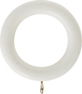 Rolls Honister 35mm Linen White Rings (Pack of 4)