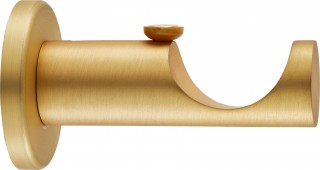 Hallis Hudson Ice 35mm Satin Brass Cylinder Bracket