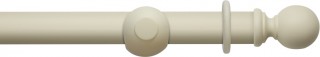 Rolls Modern Country 45mm Pearl Wood Curtain Pole