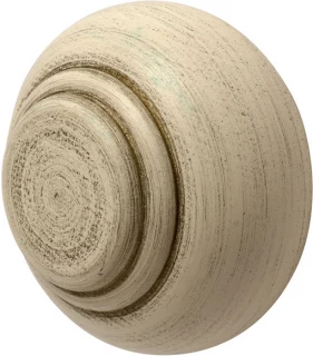 Rolls Modern Country 55mm Brushed Ivory Button Finial