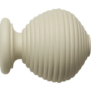 Rolls Modern Country 55mm Pearl Ribbed Ball Finial