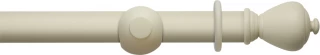 Rolls Modern Country 55mm Pearl Wood Curtain Pole