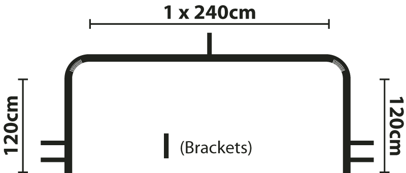 4.8m Neo Bay Pole Diagram