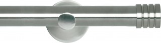 Rolls Neo 28mm Stud Stainless Steel Cylinder Bracket Metal Eyelet Curtain Pole