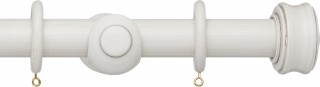 Origins Origins 35mm Chalk Stone Disc Wood Curtain Pole