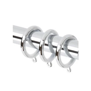 Rolls Neo 28mm Chrome Effect Rings (Pack of 6)