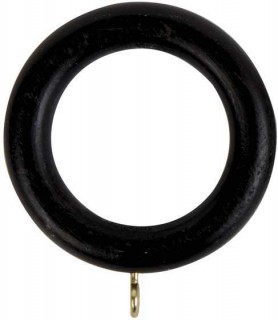 Rolls Woodline 35mm Black Rings (Pack of 4)