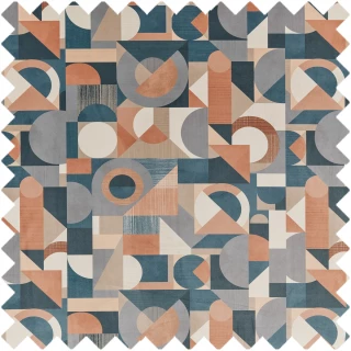 Geometrica Velvet Fabric DPAV/GEOMEHAR by iLiv