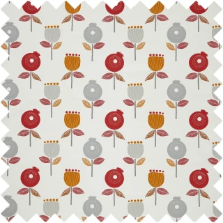 Pomegranate Fabric CRAU/POMEGSCA by iLiv
