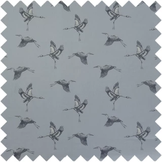 Cranes Fabric CRAU/CRANEDEL by iLiv