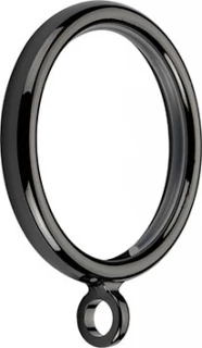 Integra Inspired Classik 28mm Black Nickel Rings (Pack of 6)