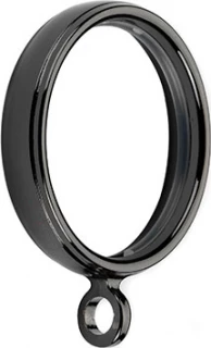 Integra Inspired Kontour 28mm Black Nickel Rings (Pack of 6)