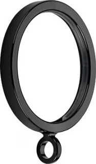 Integra Inspired Kubus 28mm Black Nickel Rings (Pack of 6)