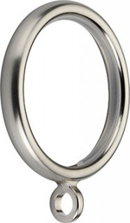 Integra Inspired Classik 28mm Satin Nickel Rings (Pack of 6)