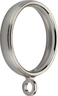 Integra Inspired Kontour 28mm Satin Nickel Rings (Pack of 6)